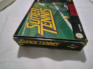 Super Nintendo Super Tennis CIB PAL