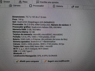 Huawei Nova Plus Negro