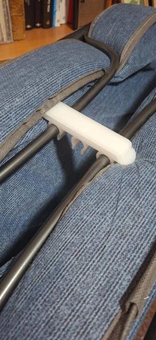 Cama Plegable Drom con Colchón Azul