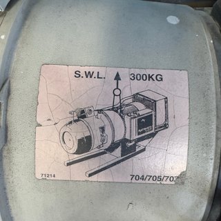 Compresor Industrial Hydrovane 707 Sagunda Mano