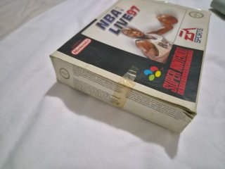 Super Nintendo NBA Live 97 PAL España