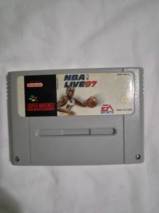 Super Nintendo NBA Live 97 PAL España