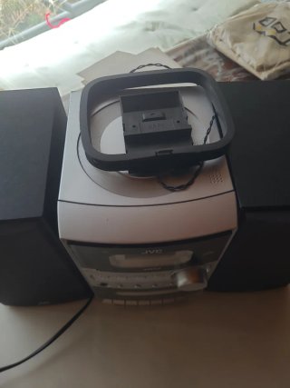Microcadena JVC Negra