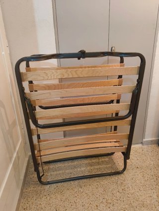 Colchón 90x190 + Somier Plegable 80x200