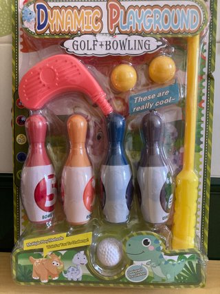 Juego de Golf y Bolos Infantil