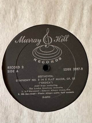Vinilo Beethoven 9 Sinfonías Josef Krips