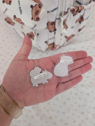 Mochila Capibaras con estampado