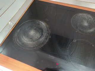 Placa vitrocerámica Beko para piezas