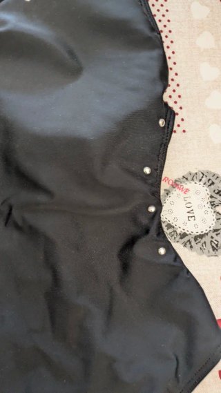 Bañador Romwe Negro Talla XL