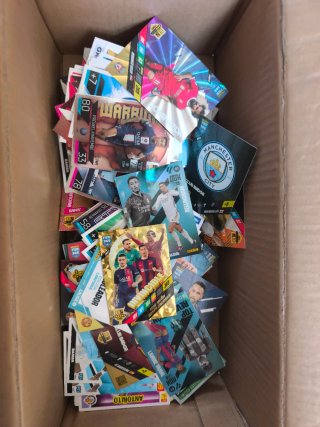 Caja +500 Cartas Adrenalyn  futbol