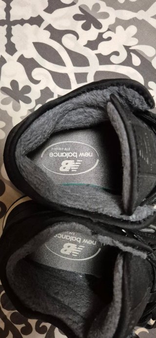 Botas New Balance 574 Cuero Negro