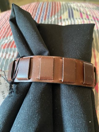 Pulsera Victorio & Luchino Piel y Acero