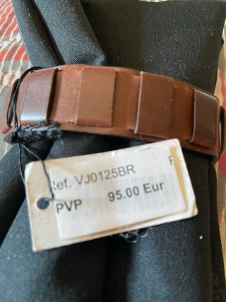 Pulsera Victorio & Luchino Piel y Acero