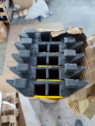 VEVOR Rampa de Protección de Cable 5 Piezas 2 Vías