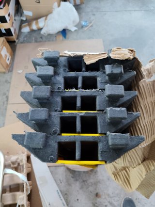 VEVOR Rampa de Protección de Cable 5 Piezas 2 Vías