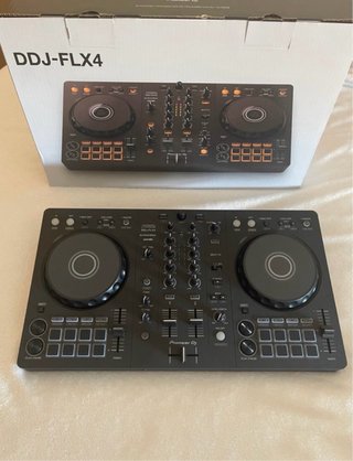 Pioneer DJ DDJ-FLX4 Controladora DJ Negra