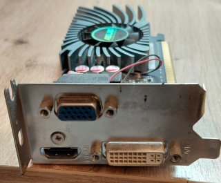 Tarjeta Gráfica Asus Geforce 512MB perfil bajo