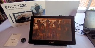 Tableta Gráfica Bosto 16HD 15.6 Stylus