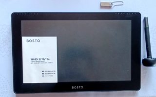 Tableta Gráfica Bosto 16HD 15.6 Stylus