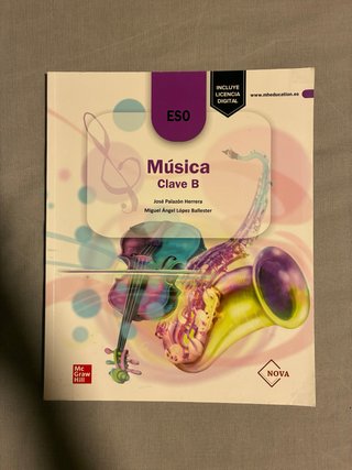 Libro Música ESO Clave B