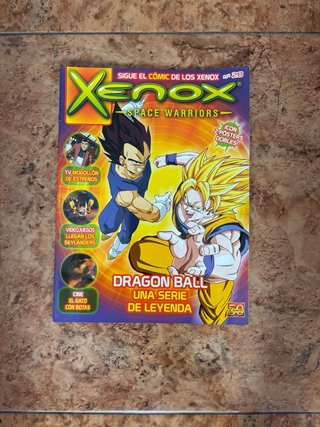 Revista Xenox Space Warriors Nº 20 Dragon Ball