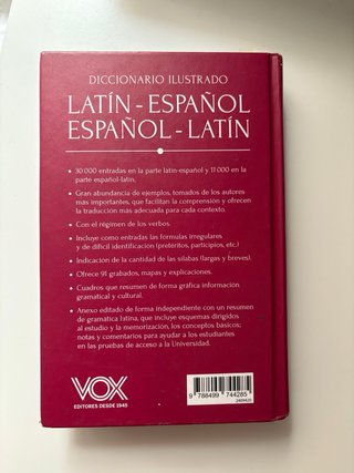 Diccionario ilustrado latín-español/ español-latín