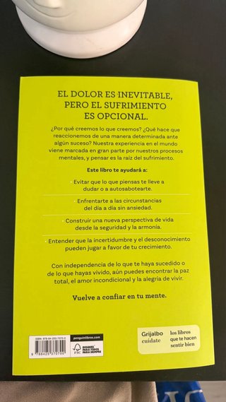 Libro No te creas todo lo que piensas