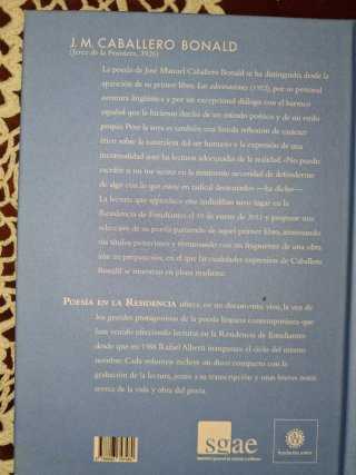 Rafael Alberti y J. M. Caballero Bonald.