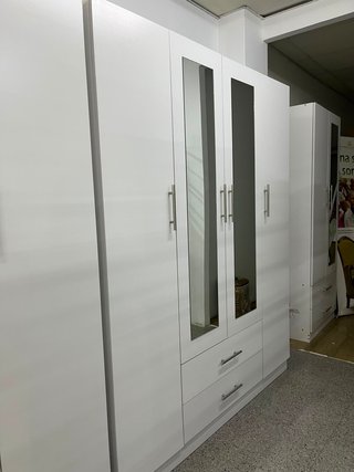 Nuevo armario de 4 puertas blanco BARATO!!