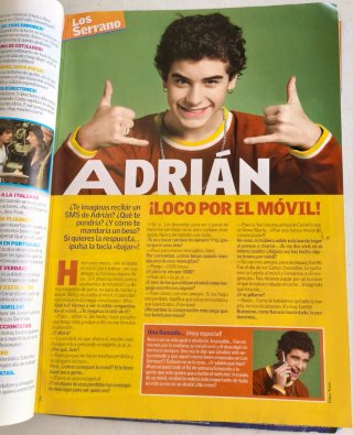 Revista Super Pop, especial Los Serrano