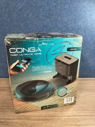 Robot Aspirador Conga 7490 para Suelos y Fregado