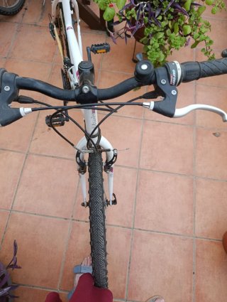 Bicicleta Rockrider Blanca