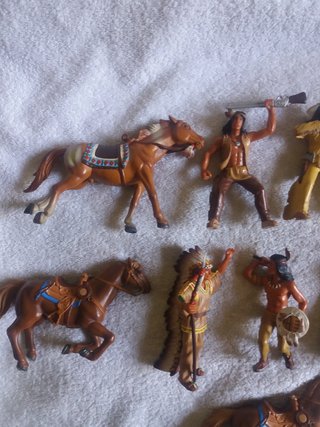 Lote Figuras Oeste Bullyland Papo