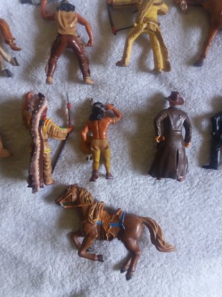 Lote Figuras Oeste Bullyland Papo