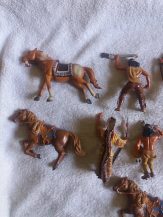 Lote Figuras Oeste Bullyland Papo
