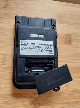 NINTENDO GAME BOY POCKET NEGRA