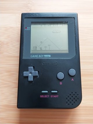 NINTENDO GAME BOY POCKET NEGRA