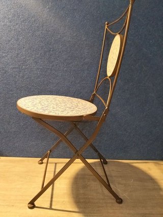 Silla de Comedor para Exterior (cerámico)