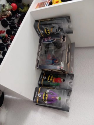 Figuras DC Comics Batman, Robin, Joker