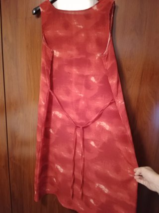Vestido Verano Midi Rojo