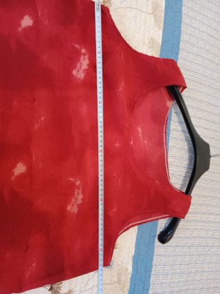 Vestido Verano Midi Rojo