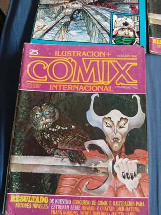 6 revistas comix internacional