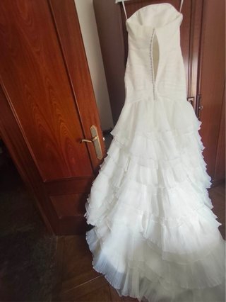 Vestido de Novia Rosa Clará Blanco