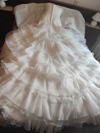 Vestido de Novia Rosa Clará Blanco