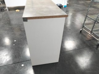 Mostrador para tienda blanco