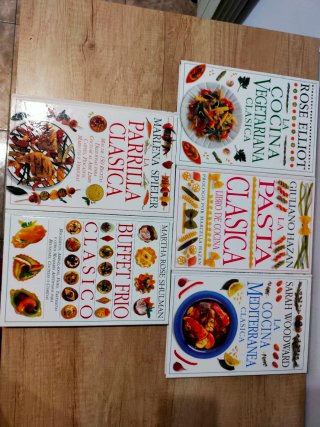 Lote libros de cocina