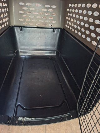 Transportín XL Perro Beige/Gris