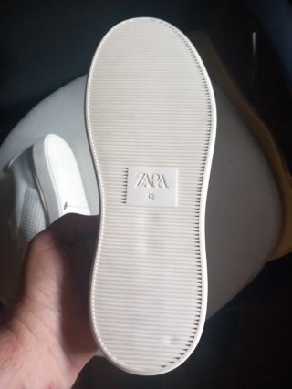 Zapatillas Zara Talla 42 Blancas