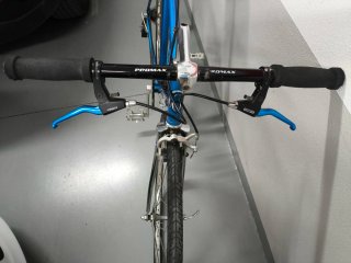 Bicicleta Orbea Azul, fixie, ciudad