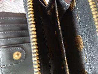 Cartera Desigual Negra con Diseño